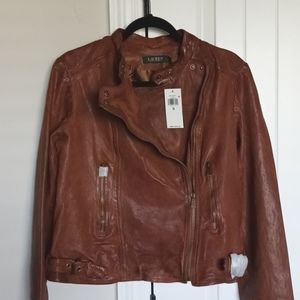 Womens leather jacket